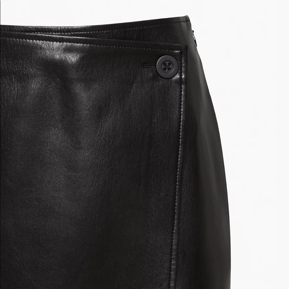 SOLD Babaton Vicinity Vegan Leather Skirt - Picture 2 of 5